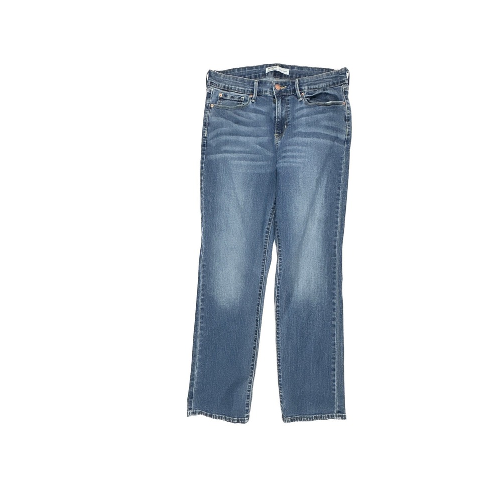 Signature by Levi Strauss Gold Label Mid-Rise Straight Jeans Blue Size 10S 30x30